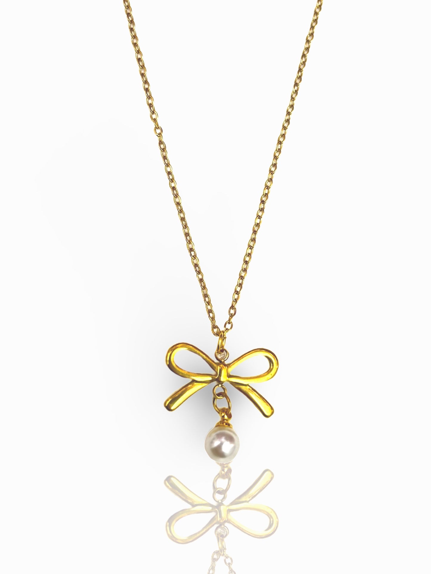 Bow Necklace