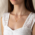 Love  Initial Alphabet Necklace