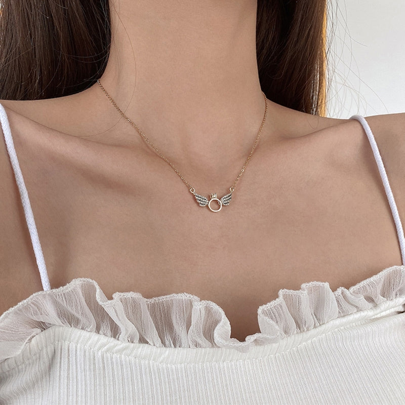 Celestial Ring Necklace