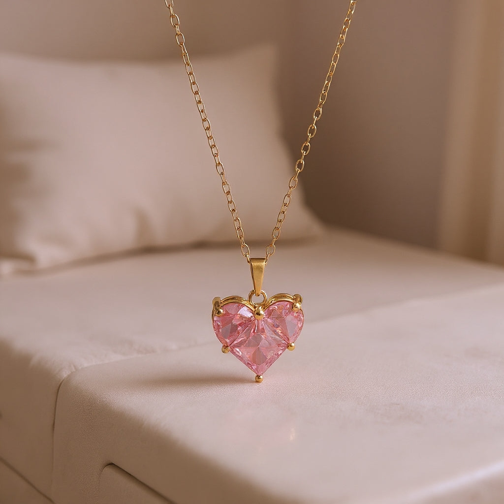 Heart Diamond Necklace
