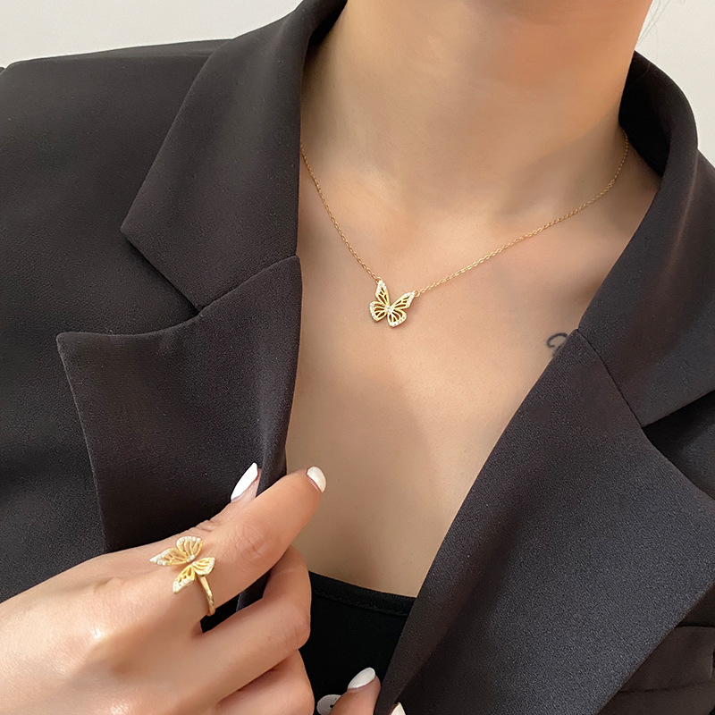Ethereal Butterfly Necklace