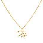 Eterna Alphabet Necklace