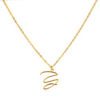 Eterna Alphabet Necklace