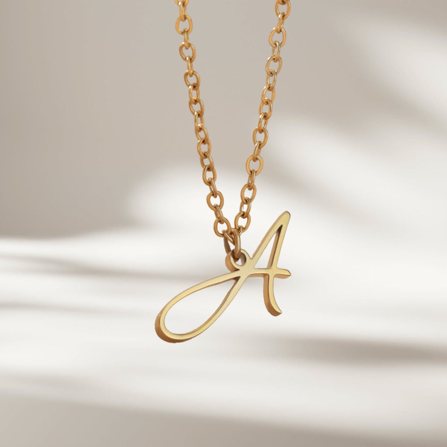 Eterna Alphabet Necklace
