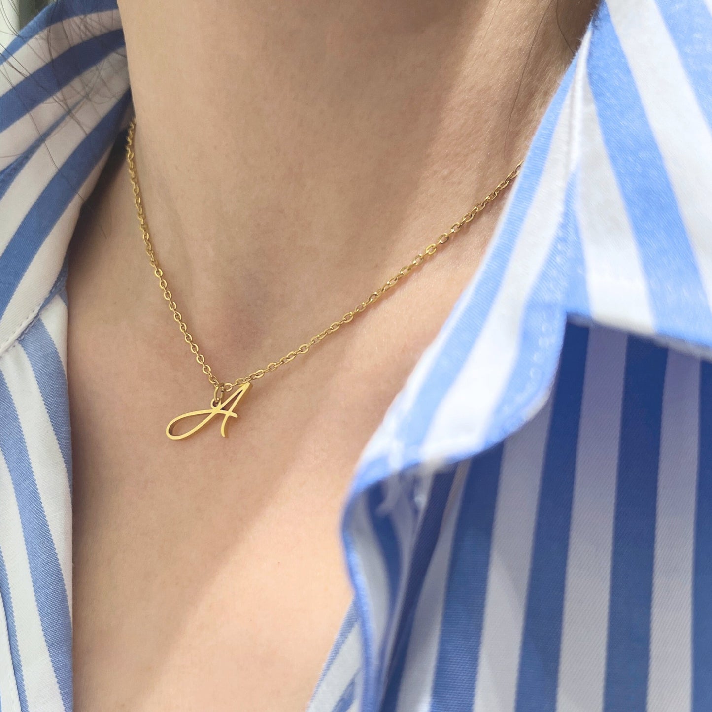 Eterna Alphabet Necklace