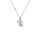 Bubble Initial Necklace