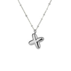 Bubble Initial Necklace