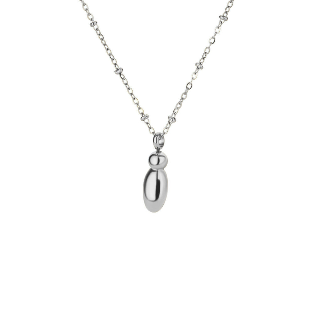 Bubble Initial Necklace