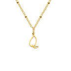 Love  Initial Alphabet Necklace