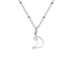 Love  Initial Alphabet Necklace