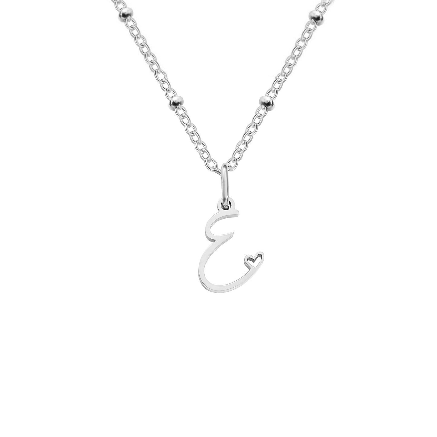 Love  Initial Alphabet Necklace