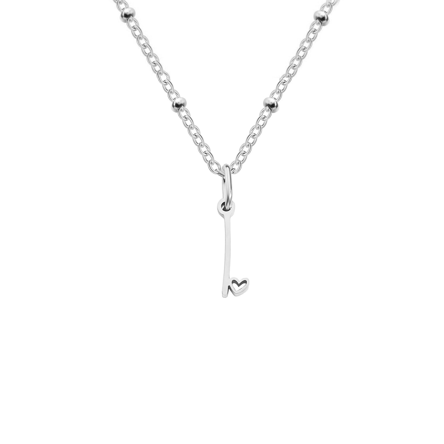 Love  Initial Alphabet Necklace