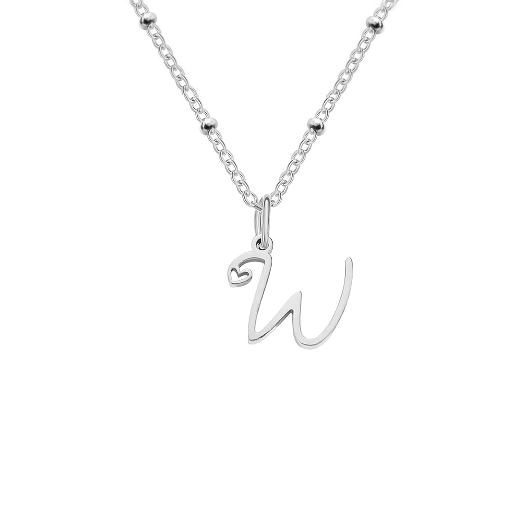 Love  Initial Alphabet Necklace