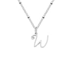 Love  Initial Alphabet Necklace