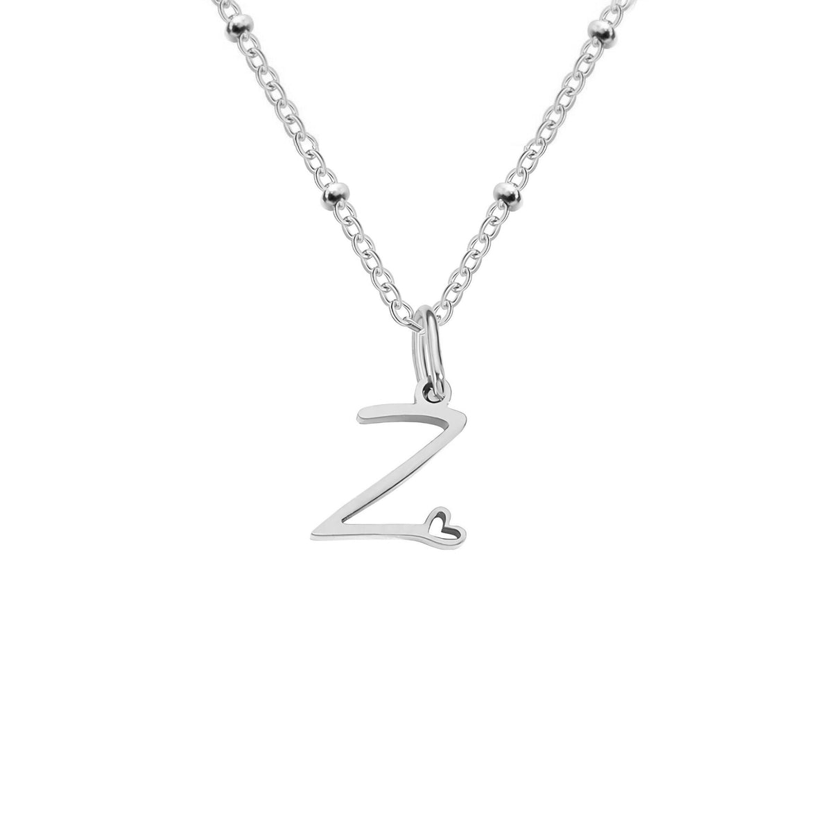 Love  Initial Alphabet Necklace
