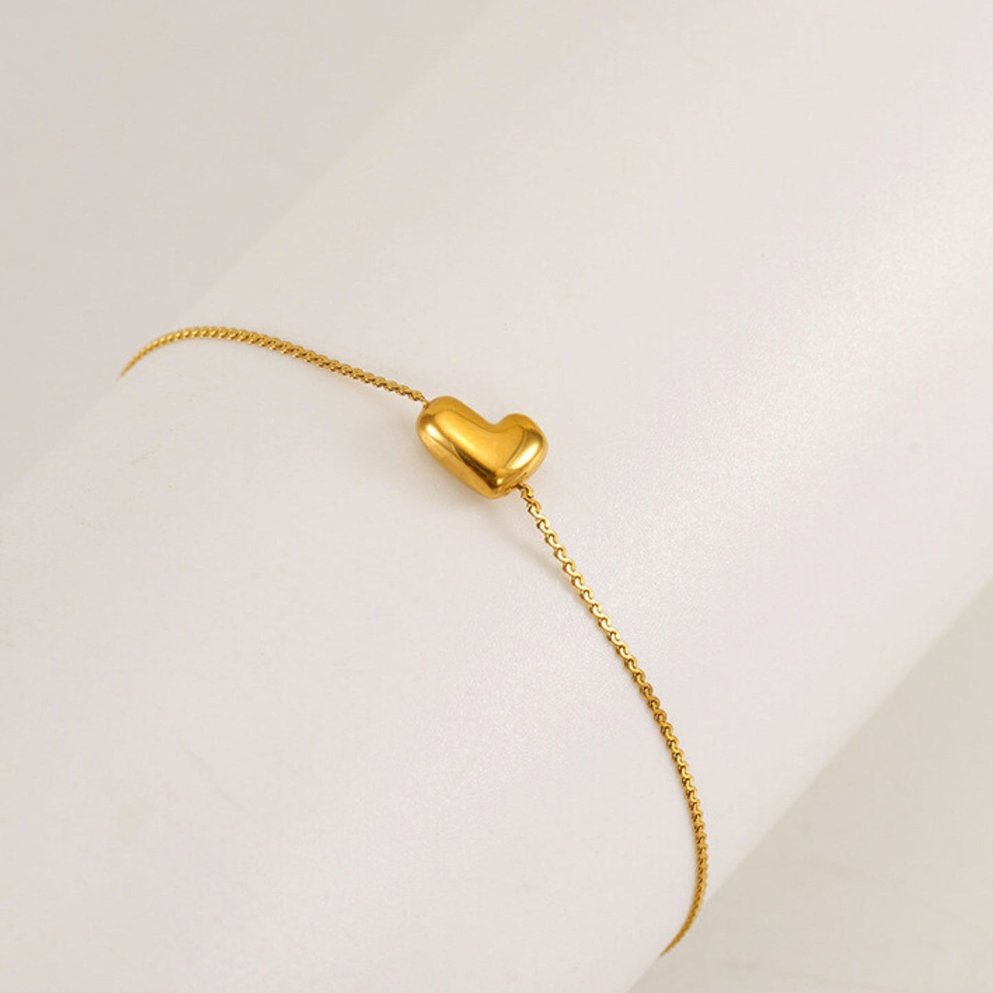 Bubble Initial Bracelet