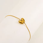 Bubble Initial Bracelet