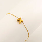 Bubble Initial Bracelet