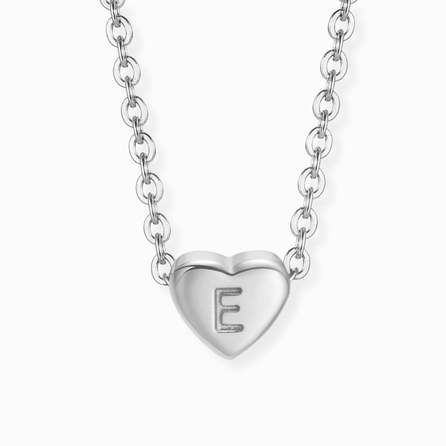 Amour Heart Alphabet Necklace