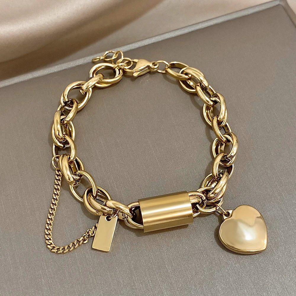 CharmLock Chunky Bracelet