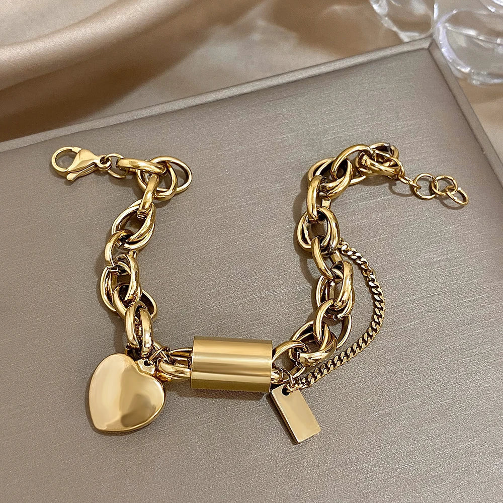 CharmLock Chunky Bracelet