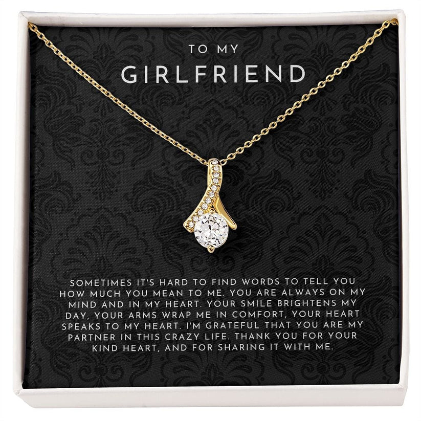 To My Girlfriend Necklace