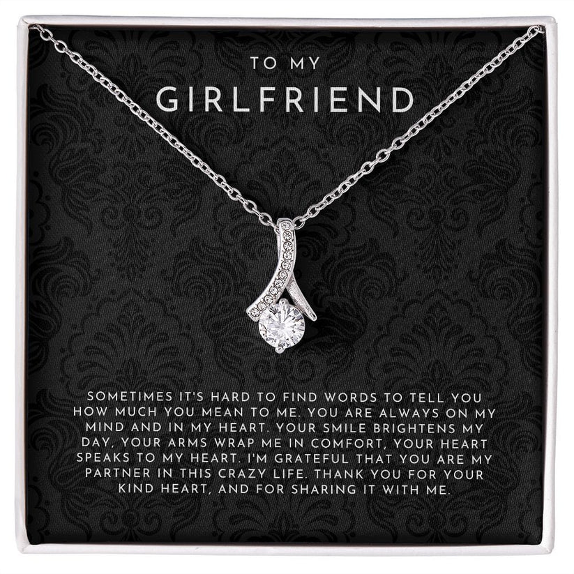 To My Girlfriend Necklace