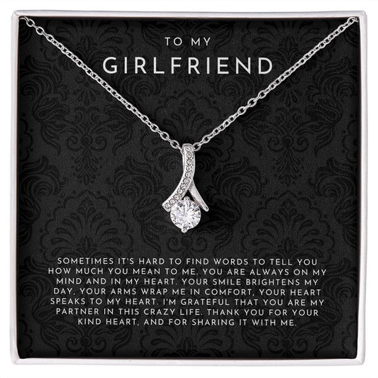 To My Girlfriend Necklace